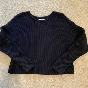Pacsun Cropped Black Sweater